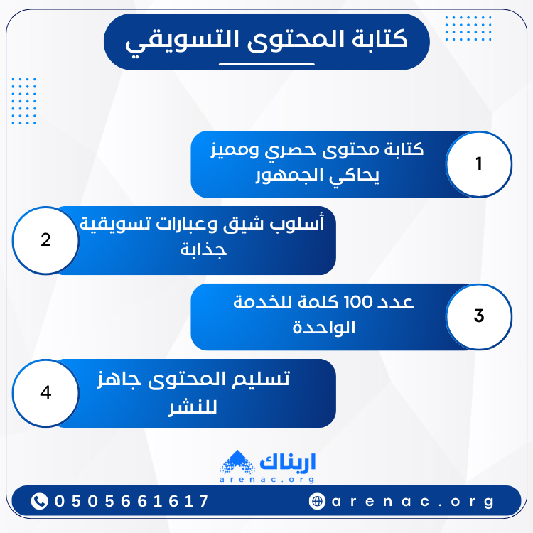 كتابة محتوى تسويقي لجذب العملاء